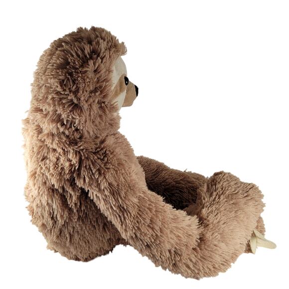 Sloth Plush Stuffed Animal 19" Brown Long Arms 2018 Made Toys Soft Toy Stuffy - Picture 3 of 16